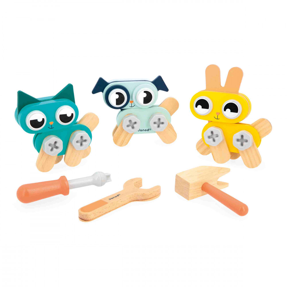 Janod Small Animals to DIY — Brico'Kids