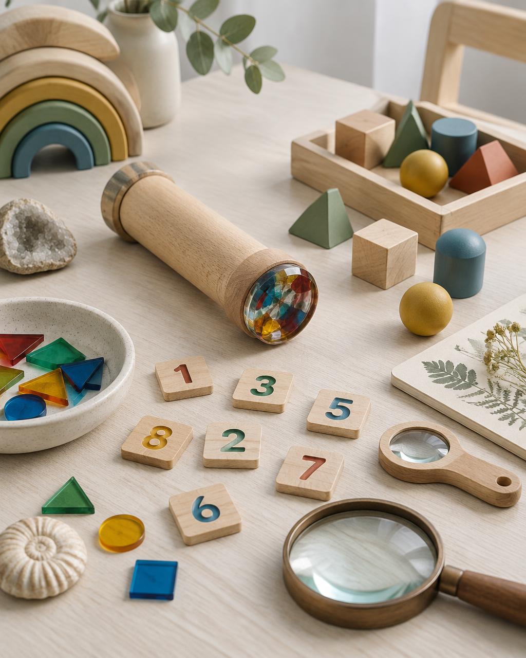 discover toys arranged in a playful interior